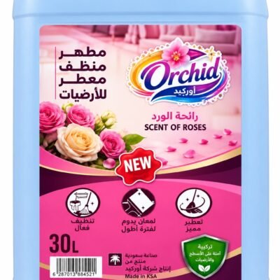 🌸 مطهر ومعطر الأرضيات برائحة الورد 30 لتر أوركيد ORCHID